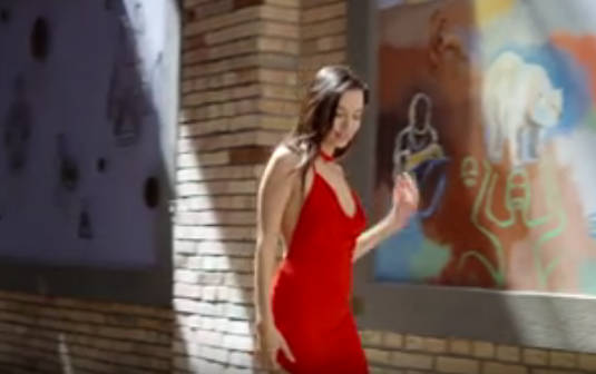 Milena Ray - Red Sensual Silk 2